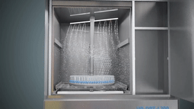 杜伯特實(shí)驗室洗瓶機(jī)清洗過程